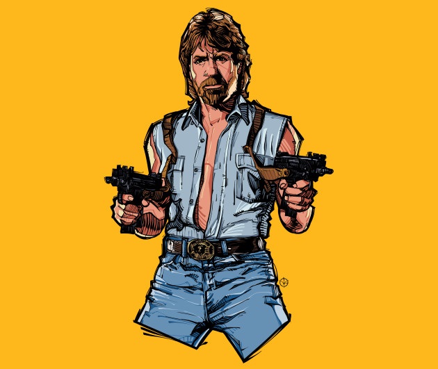 chuck norris cartoon